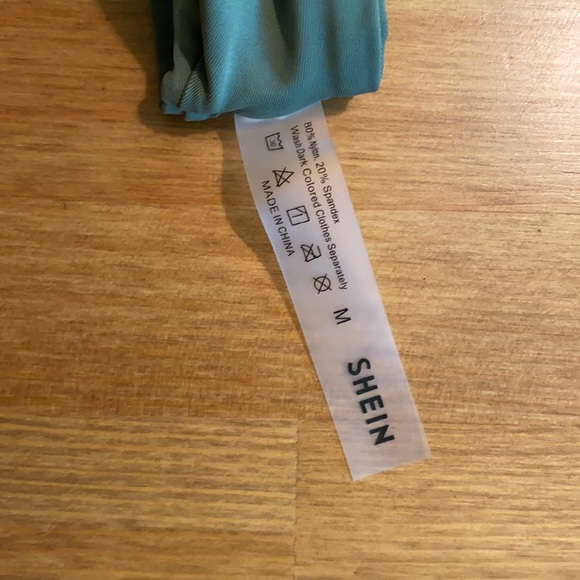 NWT Shein olive green cheeky bikini bottom - Picture 3 of 3